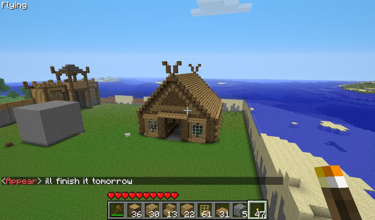 Modele maison minecraft arcade fever
