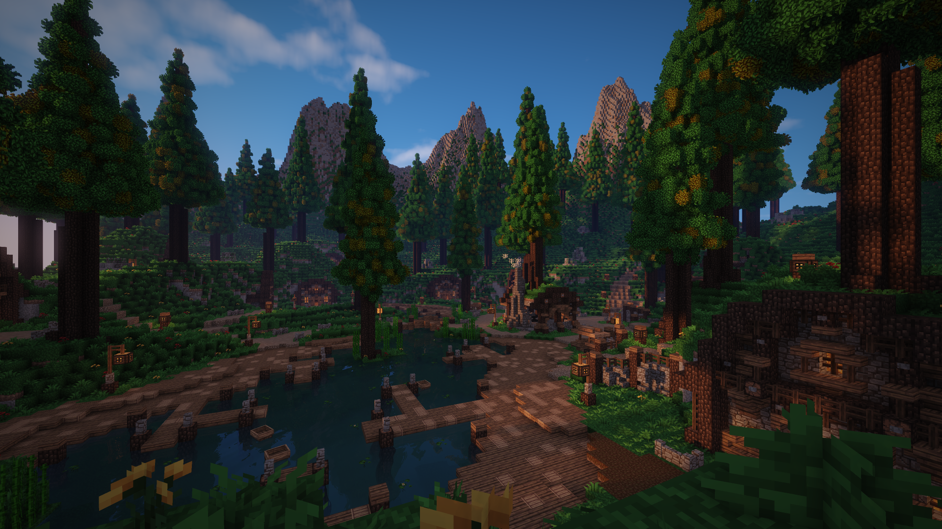 Minecraft : Mod Minecraft : Chocapic13's Shaders V5 Extreme