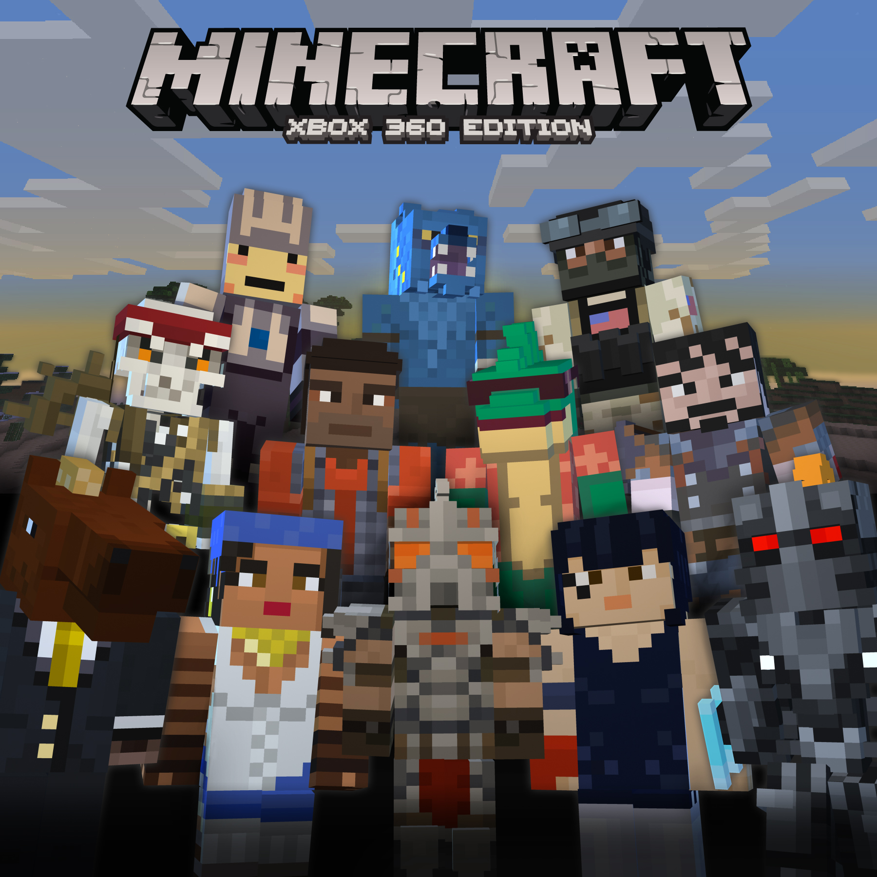 Nouveau pack de skins  sur Xbox FR Minecraft 