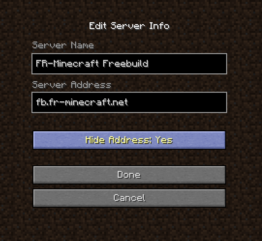 Сервер в майнкрафте на версию 1