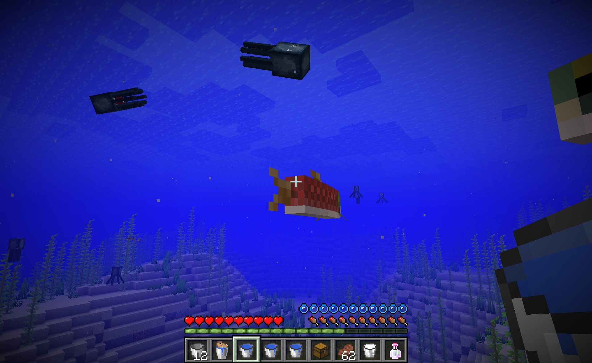 Minecraft Snapshot 18w08b: Les poissons prennent vie. FR 