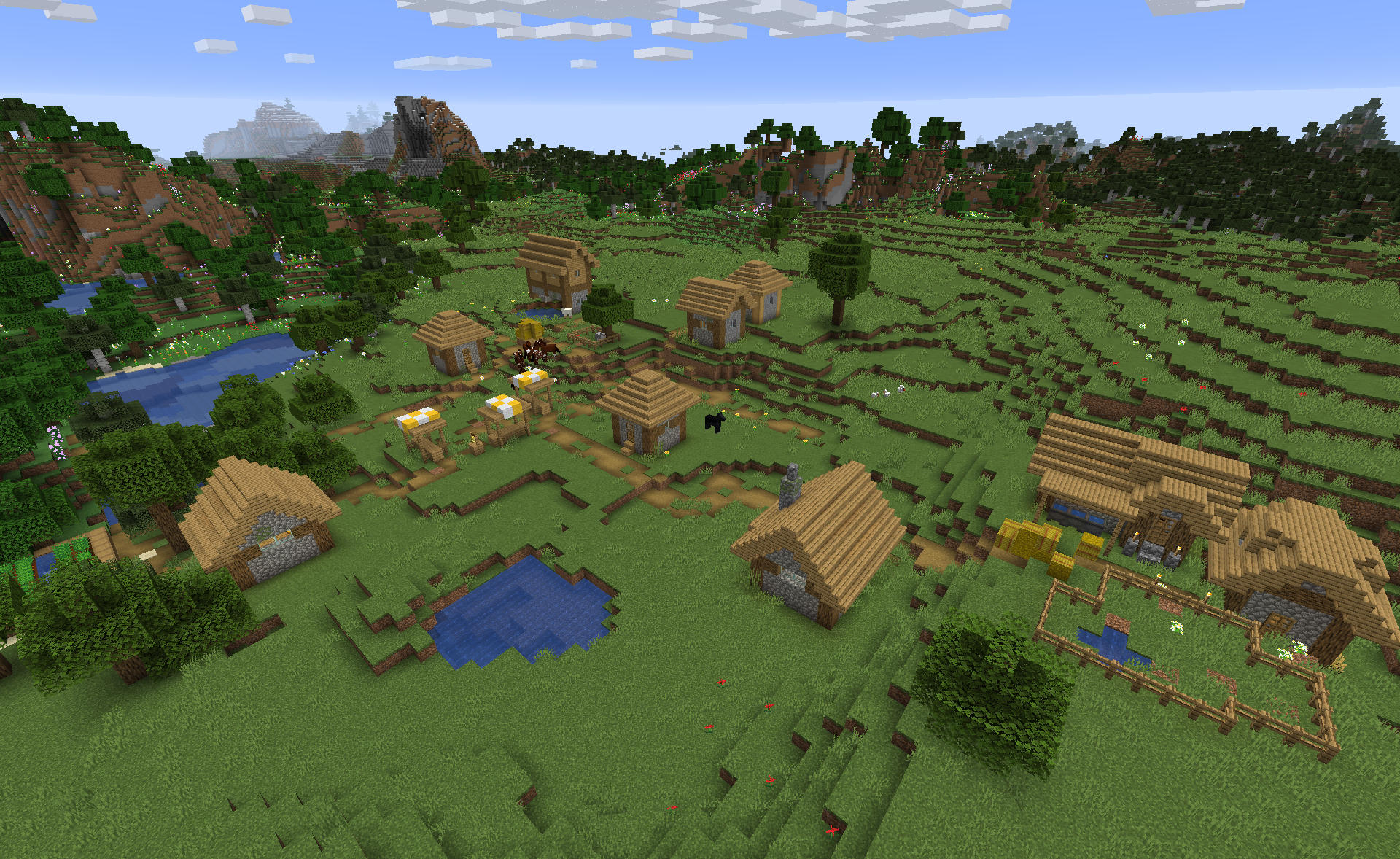 Minecraft Snapshot 18w48a Les Villages De La Plaine Actualit 