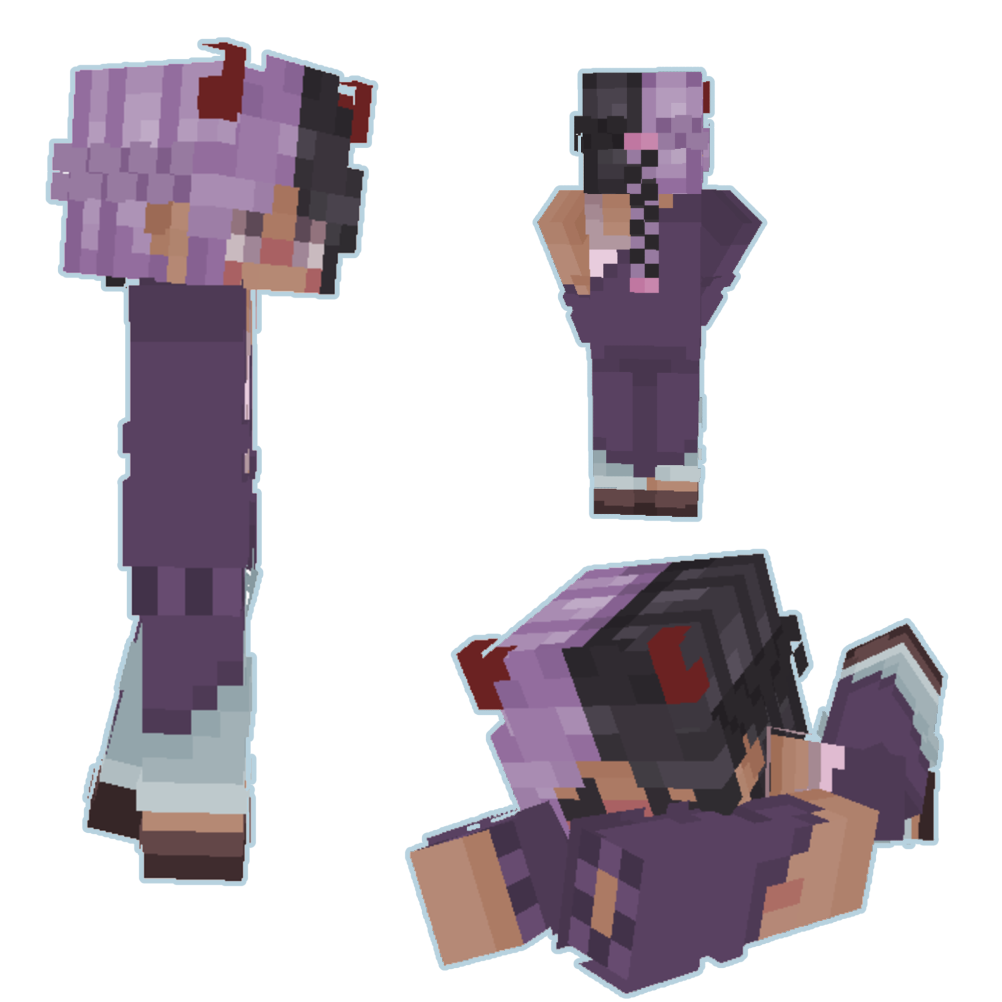 Violet ~ Minecraft Skin